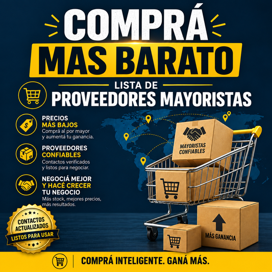💰 Comprá más barato | Proveedores Mayoristas